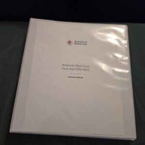 First Aid/CPR/AED Instructor's Manual - White